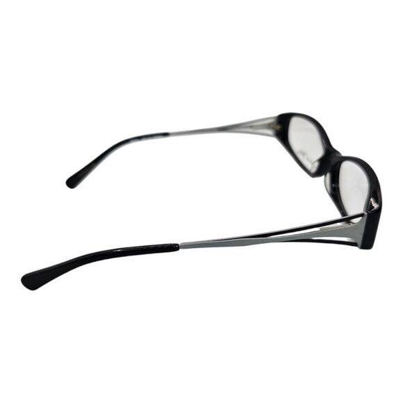 Michael Stars Eyeglasses Sightsee Black Women 53-15-130 Demo Frame New - Picture 2 of 14